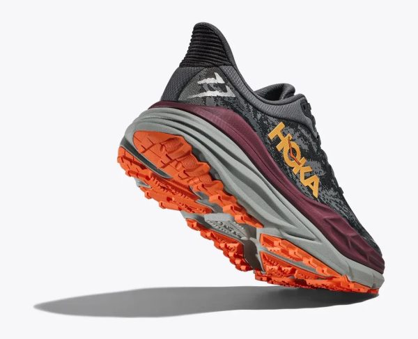W/M Hoka Stinson 7 Black Castlerock