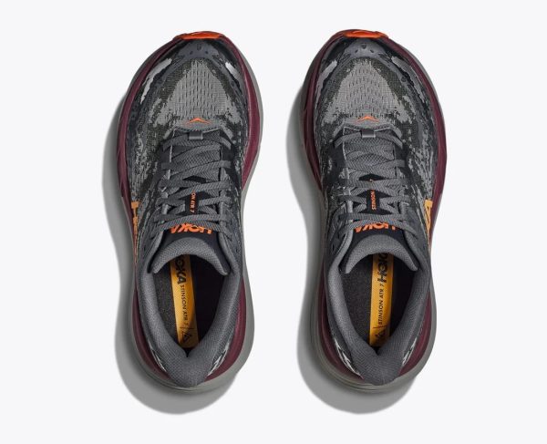 W/M Hoka Stinson 7 Black Castlerock
