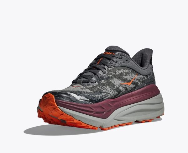 W/M Hoka Stinson 7 Black Castlerock