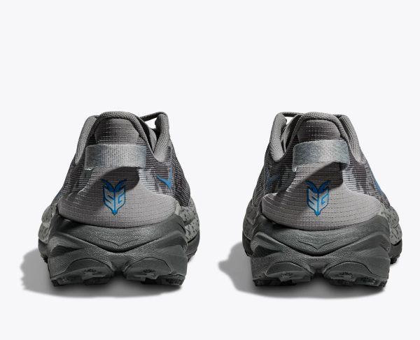 W/M Hoka Speedgoat 6 Galactic Grey Hoka Blue