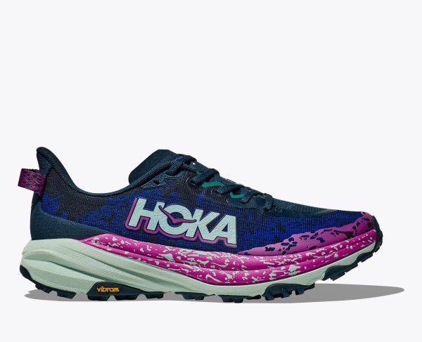 W/M Hoka Speedgoat 6 Stormy Skies Aqua Breeze