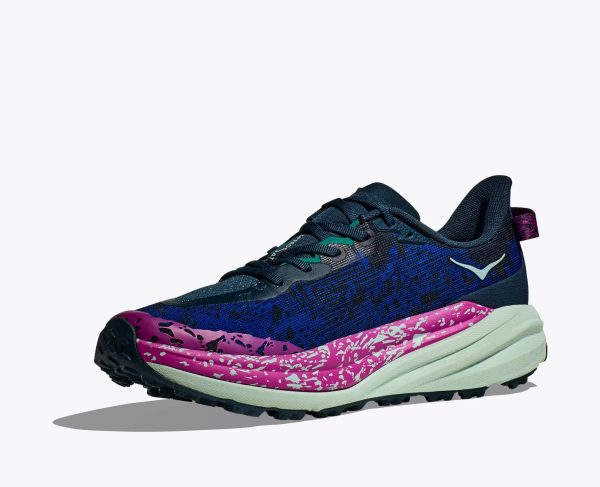 W/M Hoka Speedgoat 6 Stormy Skies Aqua Breeze