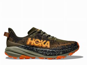 W/M Hoka Speedgoat 6 Antique Olive Squash
