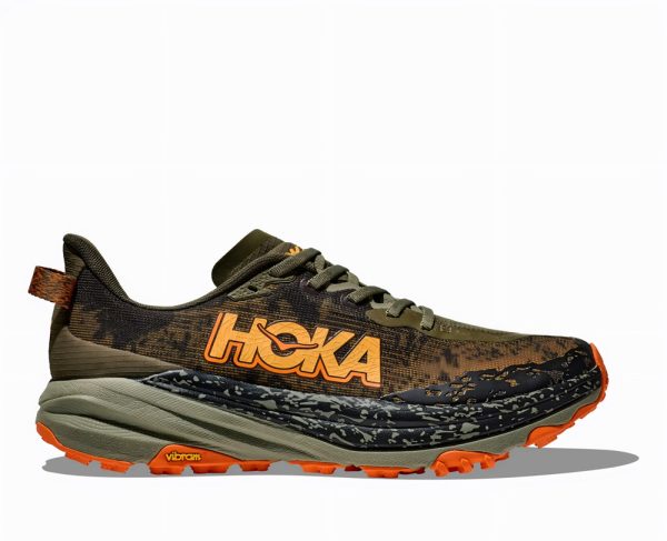 W/M Hoka Speedgoat 6 Antique Olive Squash