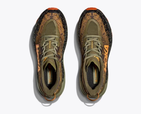 W/M Hoka Speedgoat 6 Antique Olive Squash