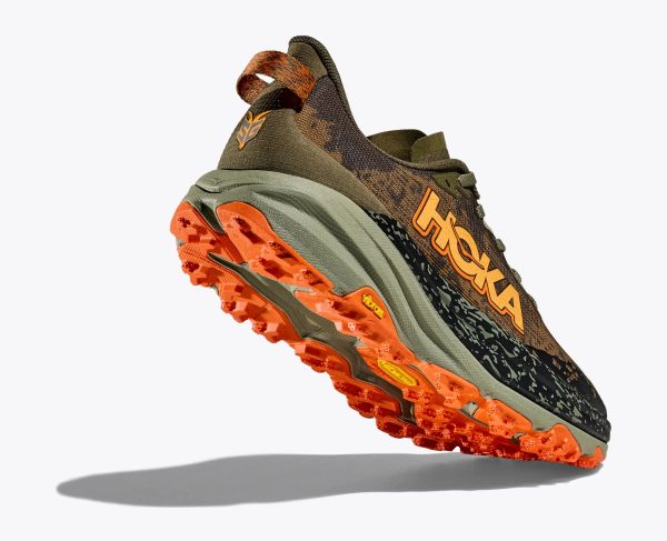 W/M Hoka Speedgoat 6 Antique Olive Squash
