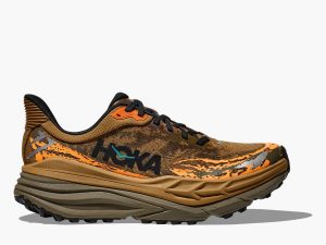 Hoka Trail Running Stinson 7 Honey Antique Olive