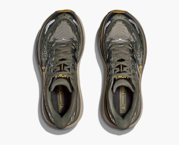 Hoka Trail Running Stinson 7 Olive Haze Forest Cover