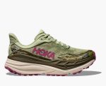 Hoka Trail Running Stinson 7 Seed Green Beet Root