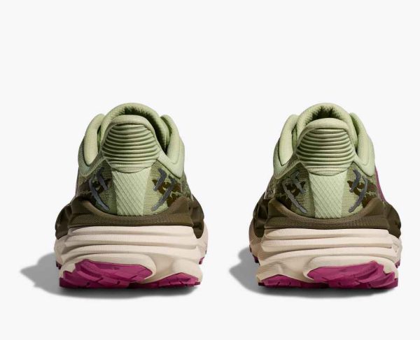 Hoka Trail Running Stinson 7 Seed Green Beet Root