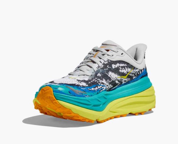 Hoka Trail Running Stinson 7 Honey Antique Olive
