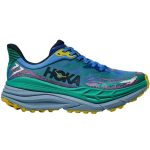 Hoka Trail Running Stinson 7 Virtual Blue Tech Green