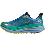 Hoka Trail Running Stinson 7 Virtual Blue Tech Green