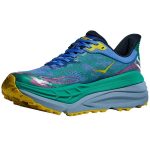 Hoka Trail Running Stinson 7 Virtual Blue Tech Green