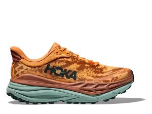 Hoka Trail Running Stinson 7 Amber Haze Amber Brown