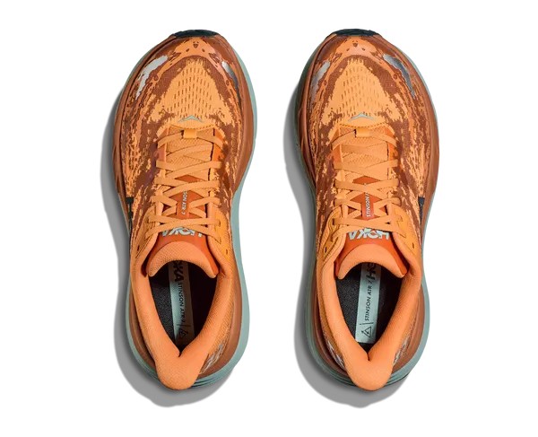 Hoka Trail Running Stinson 7 Amber Haze Amber Brown