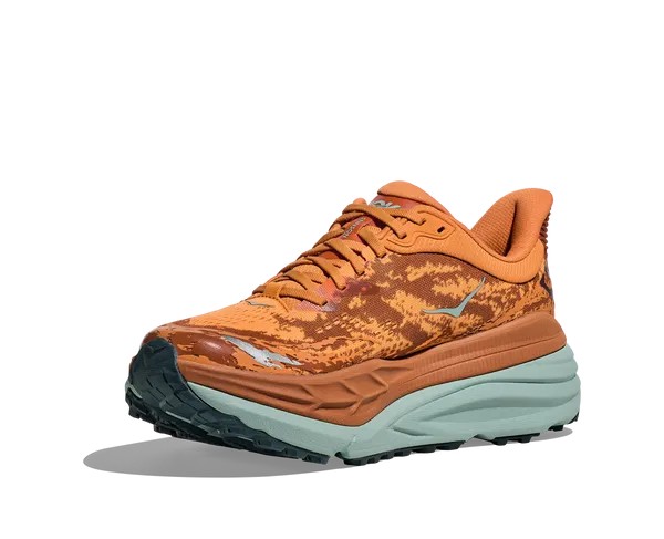 Hoka Trail Running Stinson 7 Amber Haze Amber Brown