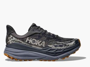 Hoka Trail Running Stinson 7 Satellite Grey Varsity Navy