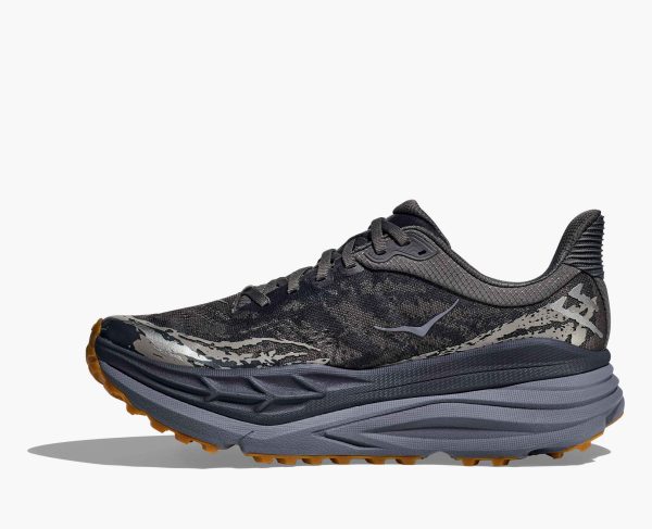 Hoka Trail Running Stinson 7 Satellite Grey Varsity Navy