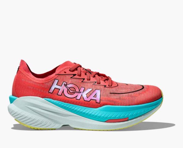 Hoka Everyday Running Mach X 2 Grapefruit Electric Coral