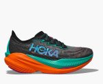 Hoka Everyday Running Mach X 2 Black Electric Aqua