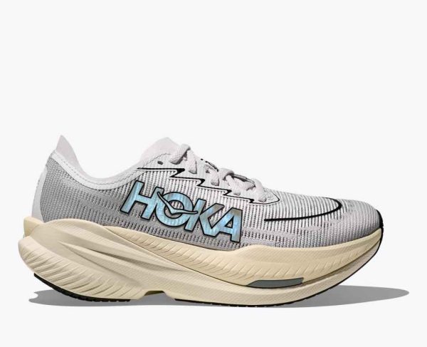 Hoka Everyday Running Mach X 2 White Cosmic Grey