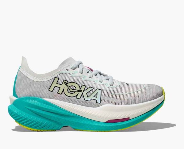 Hoka Everyday Running Mach X 2 Frost Electric Aqua