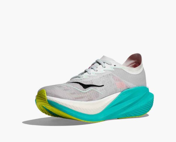 Hoka Everyday Running Mach X 2 Frost Electric Aqua