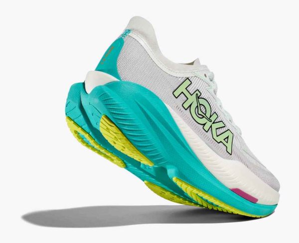 Hoka Everyday Running Mach X 2 Frost Electric Aqua