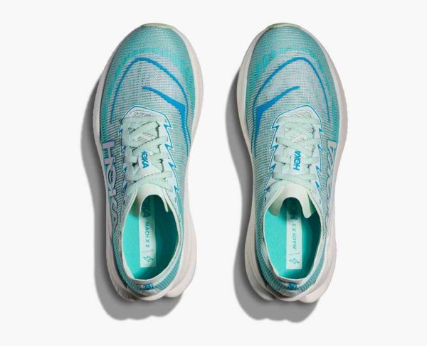 Hoka Everyday Running Mach X 2 Snow Melt Blue Spark