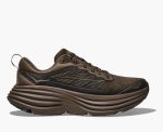 Hoka Stealth Tech Bondi 8 Caged Umber Deep Umber
