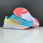 Hoka One One Rocket X Blue Yellow