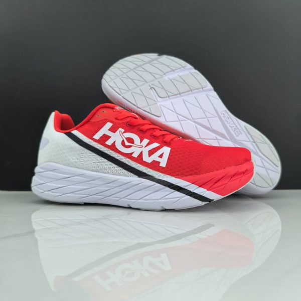 Hoka One One Rocket X Red White