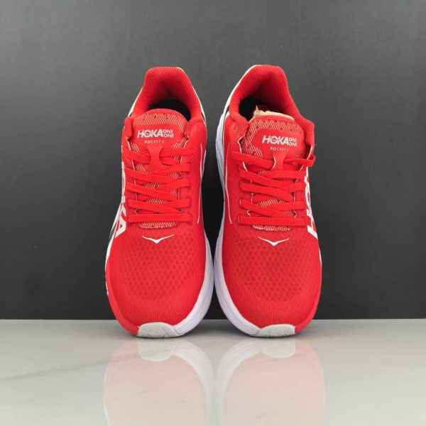 Hoka One One Rocket X Red White