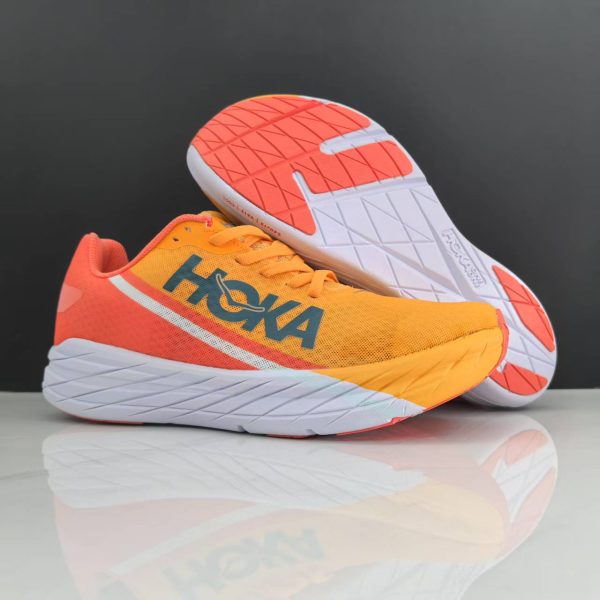 Hoka One One Rocket X Orange Red