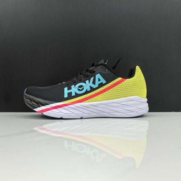 Hoka One One Rocket X Black Yellow