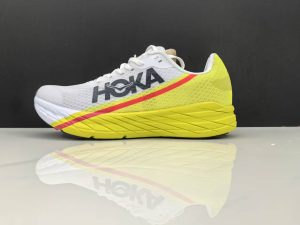 Hoka One One Rocket X White Yellow