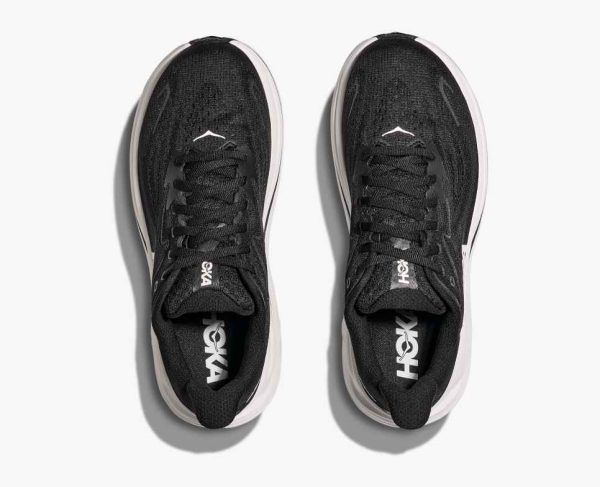 Hoka Everyday Running Clifton 10 black white
