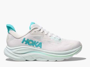 Hoka Everyday Running Clifton 10 white cielo blue