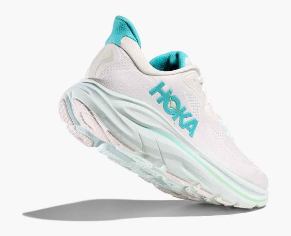 Hoka Everyday Running Clifton 10 white cielo blue