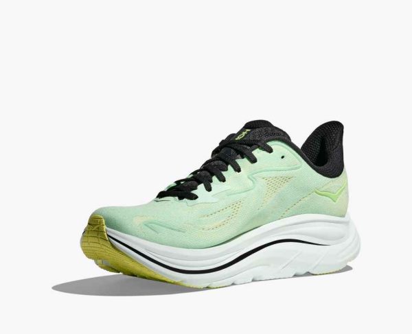 Hoka Everyday Running Clifton 10 mint fluorite luna moth