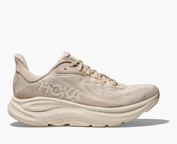 Hoka Everyday Running Clifton 10 oatmeal oat milk