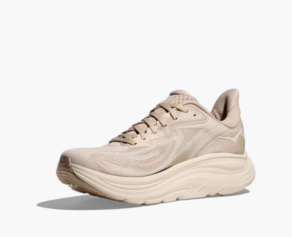 Hoka Everyday Running Clifton 10 oatmeal oat milk