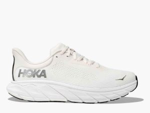 Hoka Everyday Running Arahi 7 White Steel Wool
