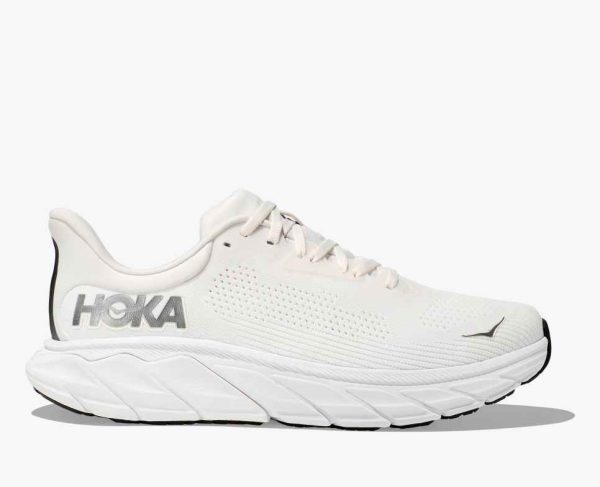 Hoka Everyday Running Arahi 7 White Steel Wool
