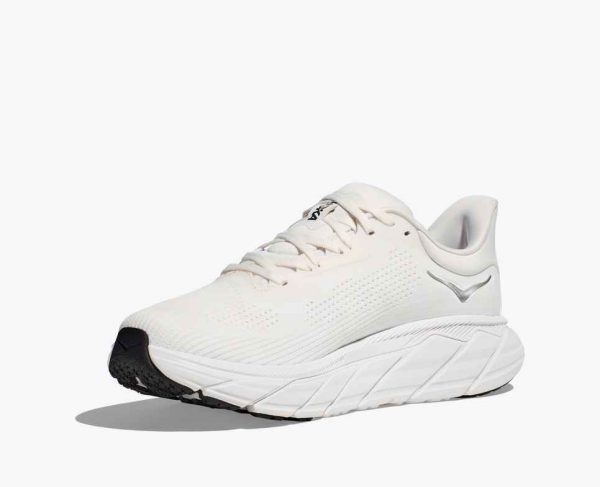 Hoka Everyday Running Arahi 7 White Steel Wool