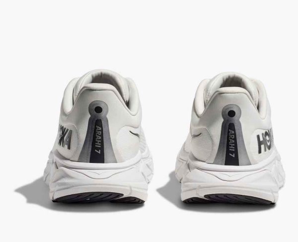 Hoka Everyday Running Arahi 7 White Steel Wool