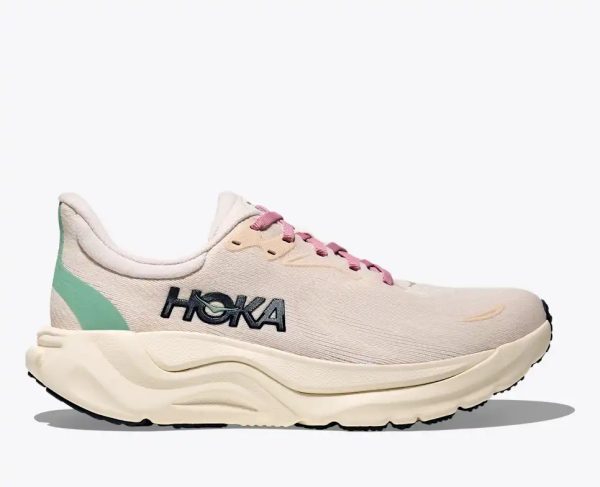 Hoka One One Running Shoes Arahi 8 Rose Cream Alabaster