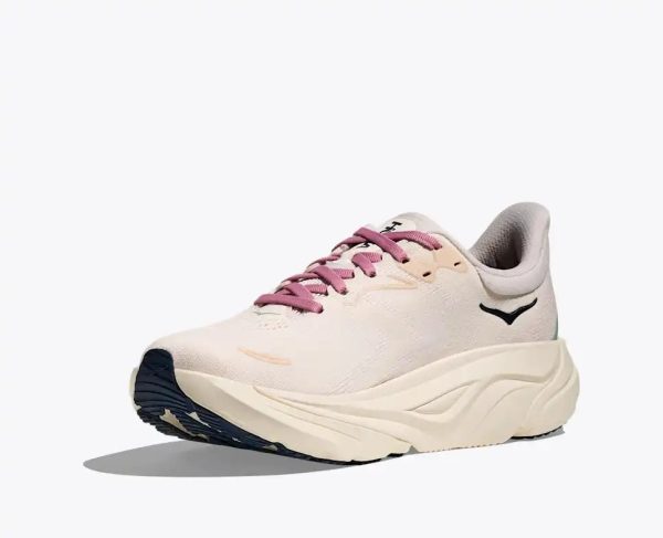 Hoka One One Running Shoes Arahi 8 Rose Cream Alabaster