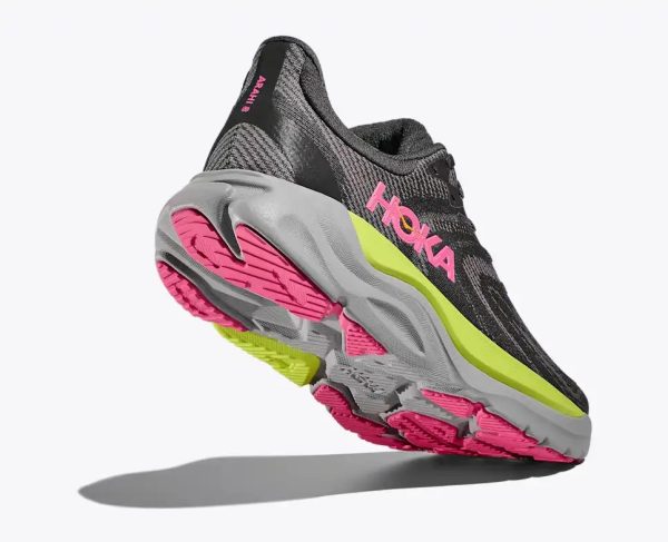 Hoka One One Running Shoes Arahi 8 Charcoal Grey Skies